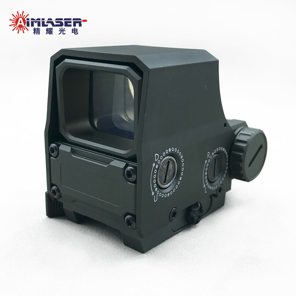 AM-H2S Holographic Weapon Sight Night Vision Compatible Side Buttons 1200G Shockproof IP68 Waterproof