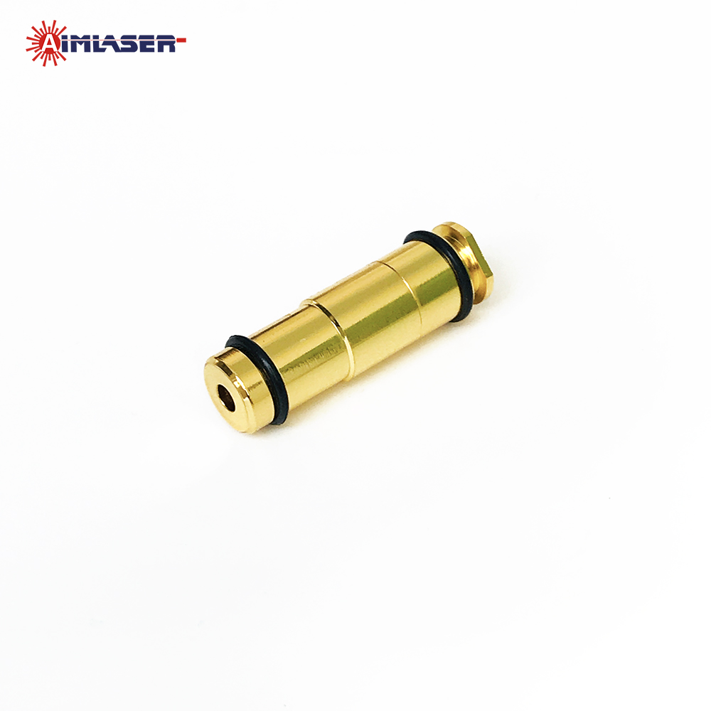 9mm Laser Bore Sighter High Precision Gold Plated Cartridge for Scope & Iron Sight Zeroing