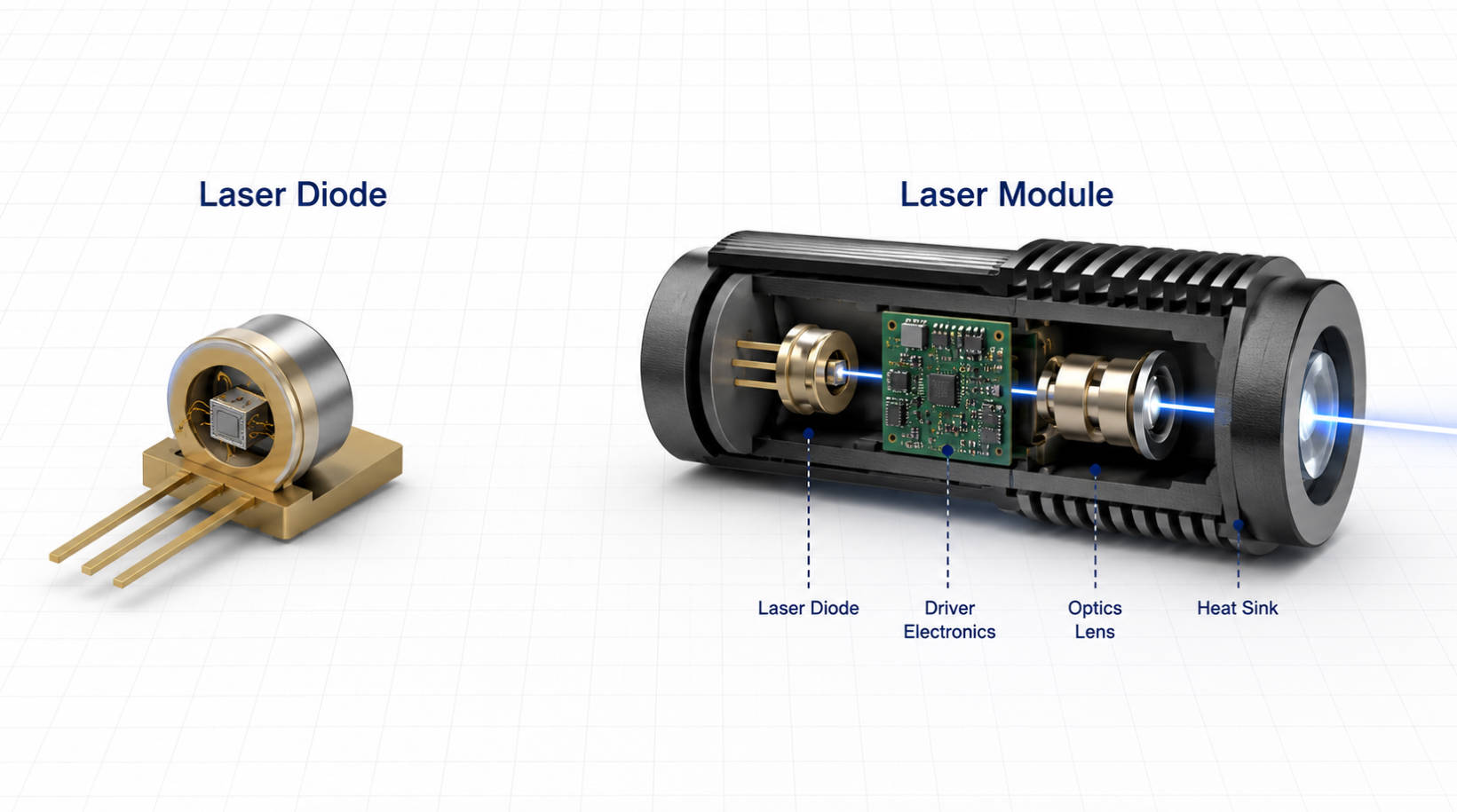 Laser Diode vs. Laser Module: An OEM Engineer's Guide for Industrial Laser Projects