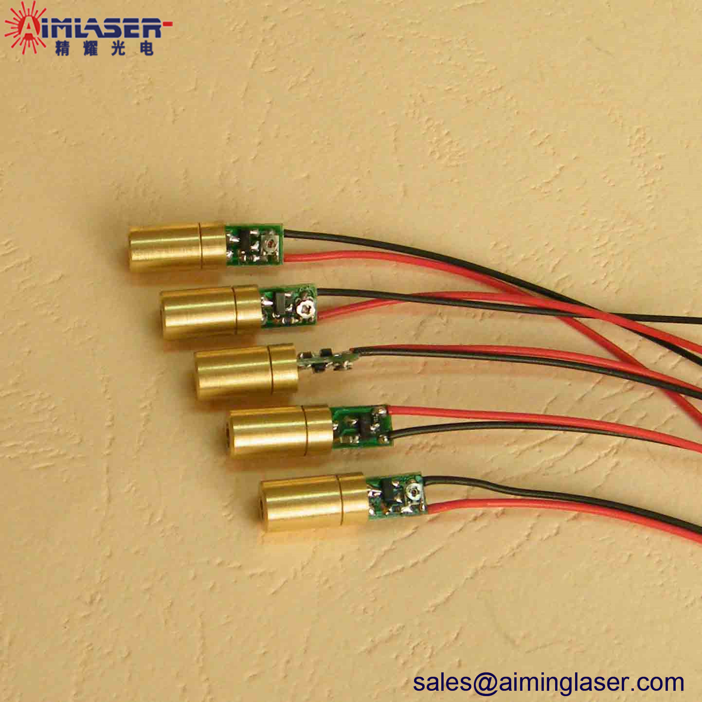 ガイドロッドレーザー用520nm緑色レーザーモジュール-AIMLASER