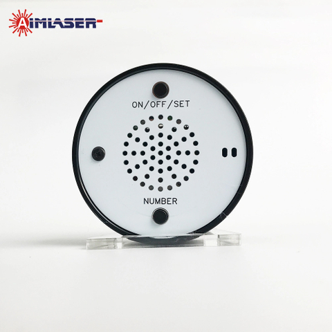 Dry Fire Training Laser Shooting Target with Precise Shot Impact Light and Sound Feedback