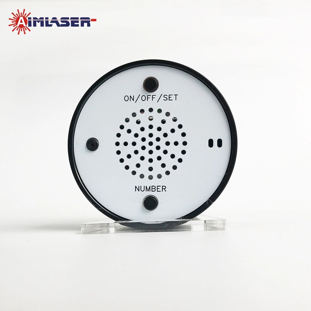 Dry Fire Training Laser Shooting Target with Precise Shot Impact Light and Sound Feedback