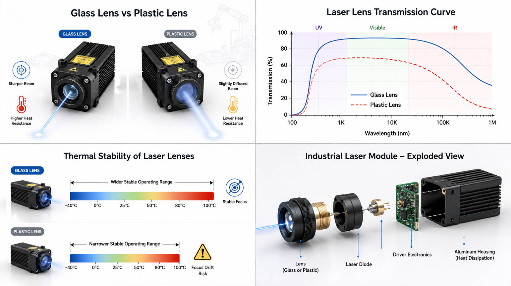 Glass Lens Vs Plastic Lens Overview