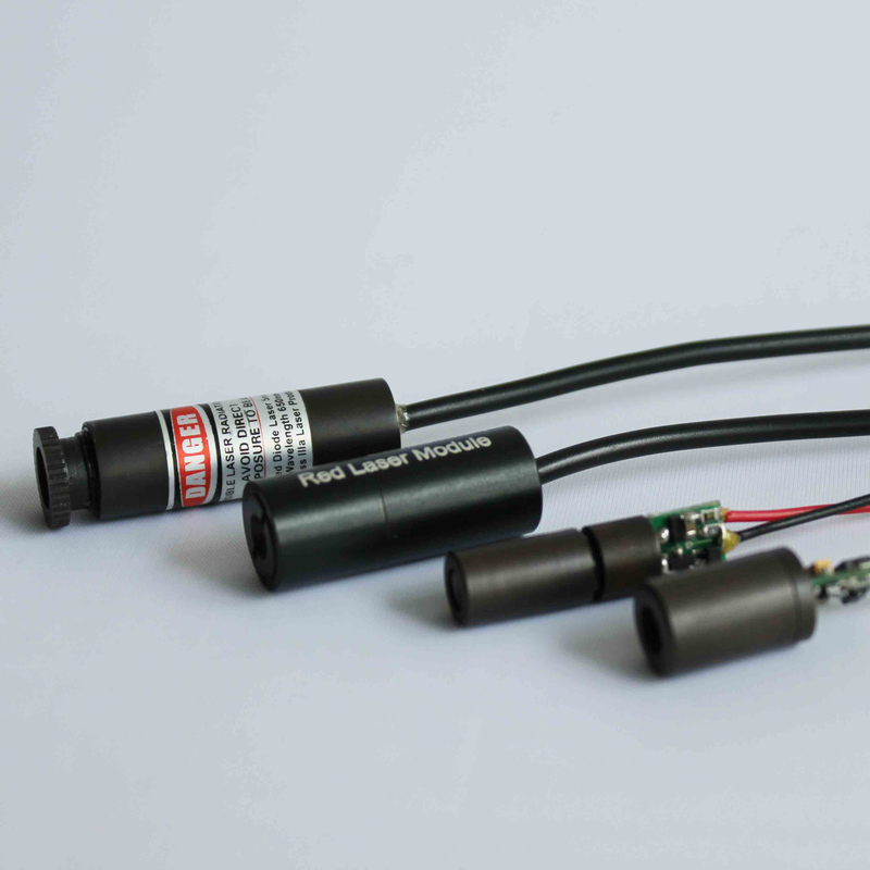 Industrial Adjustable Laser Pointer 650nm 30mW Red Spot Laser Diode Source 