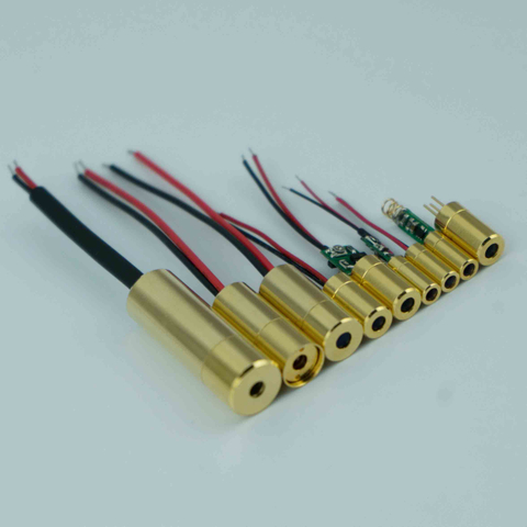 Low Power 635nm 1mW Laser Pointer Industrial Laser Diode Module with Photodiode
