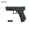 Airsoft Pistol Laser Training Cartridge, Vibration-Activated Muzzle-Mounted Red/IR Laser for Dry Fire Training