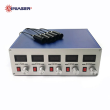 375nm 405nm 520nm 640nm 940nm 5 Wavelengths 105um Multimode Fiber Coupled Laser TTL/CW/Analog Modulation with Collimator