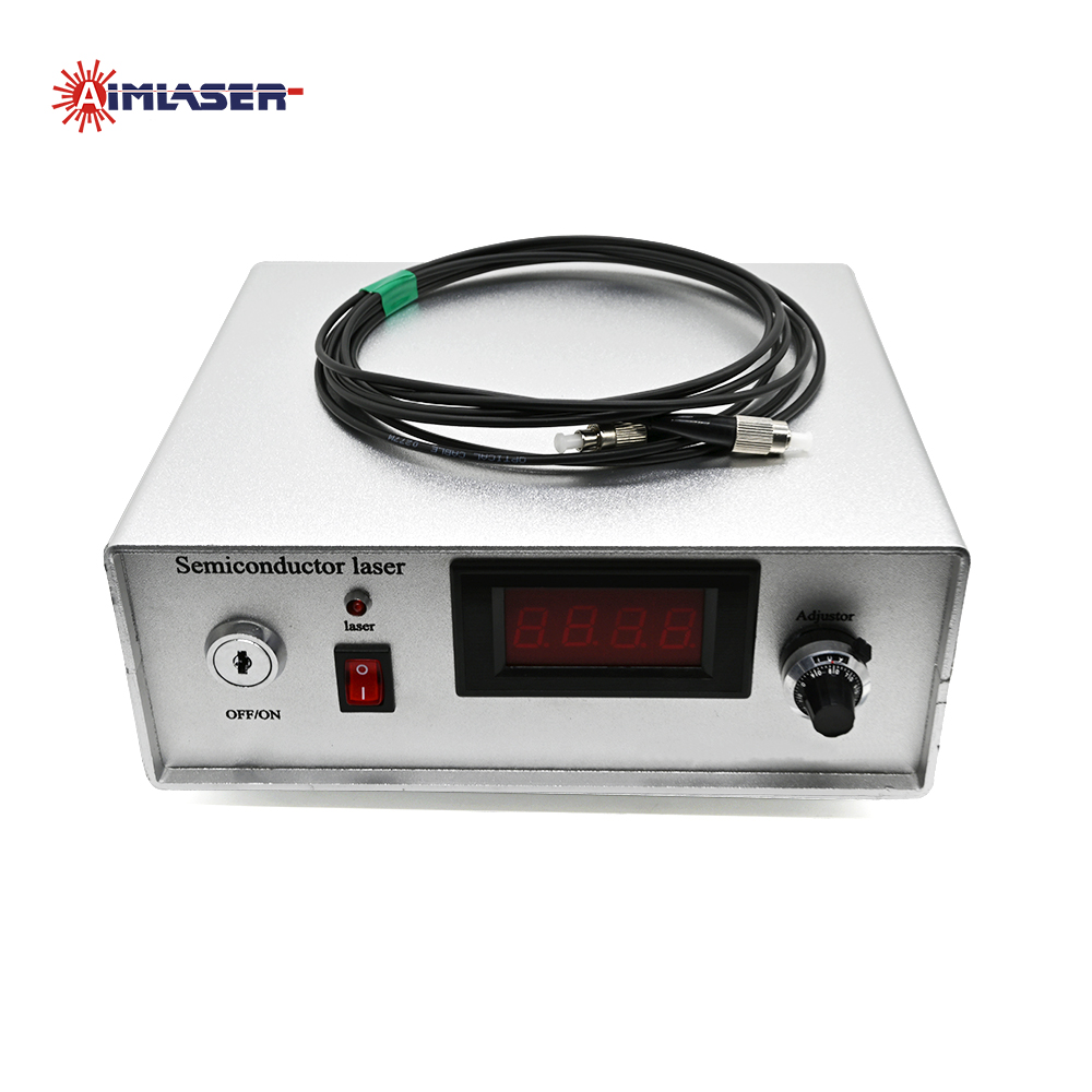 450nm 3W Fiber Coupled Laser Module TTL 12V-AIMLASER (7)