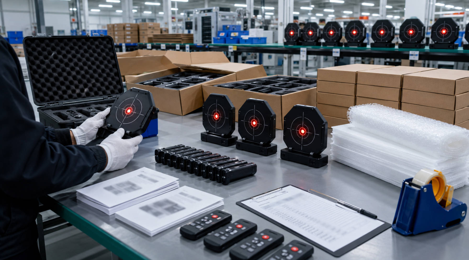 Laser Target Quality Inspection