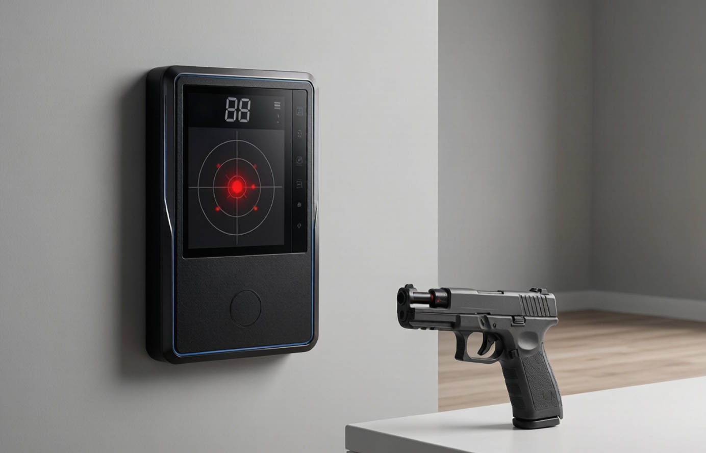 Laser Training Target And Steel Target Comparison