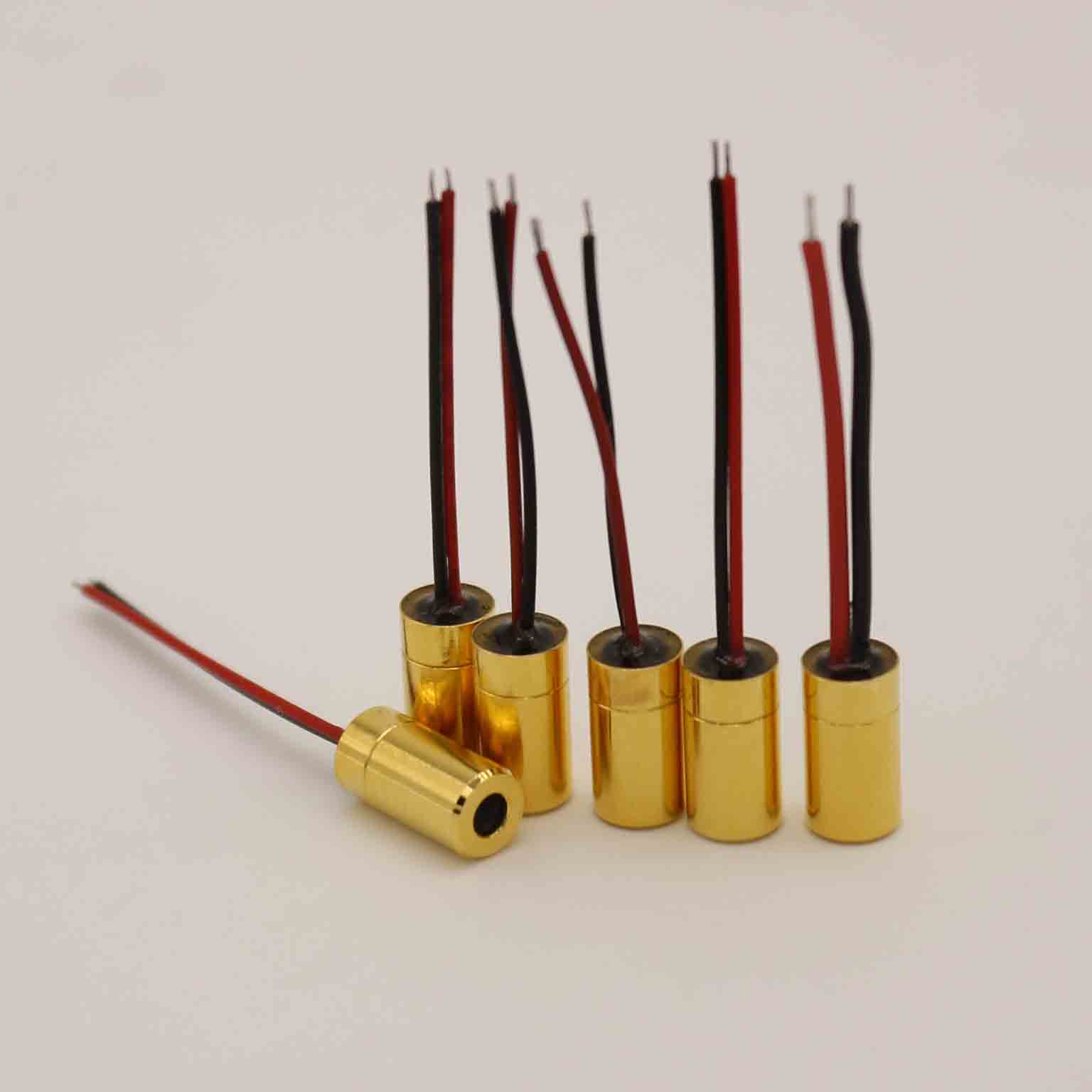 Low Power Red Laser Diode Modules 650nm 5mW Class IIIa Laser Module for Small Laser Tools