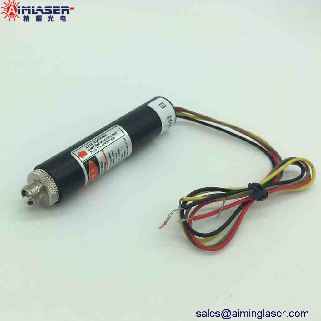450nm 50mW Single Mode Fiber Coupled Laser Modules-AIMLASER 