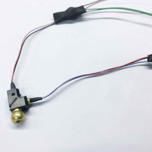 Coaxial Dual Beam Aiming Laser Modules 635nm and 520nm 1mW-5mW for Gun Laser Aiming Devices