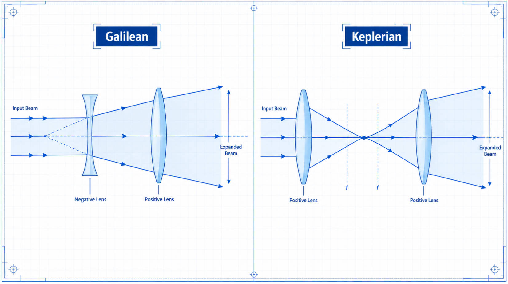 Galilean And Keplerian Optics