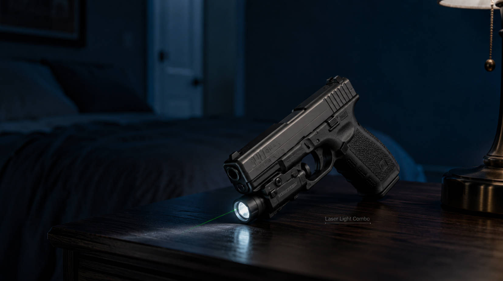 Home Defense Pistol Combo In Bedroom.jpg