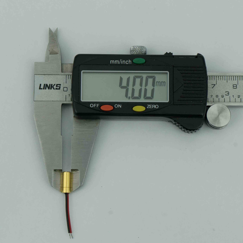 4mm*10mm Smallest Size 650nm 5mW Red laser module for Red Beam Laser Guns