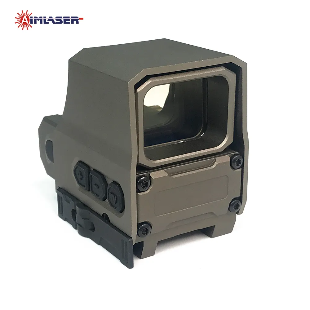 AM-H2S Tan Holographic Diffraction Sight with Shake Awake Tactical Optic Customizable