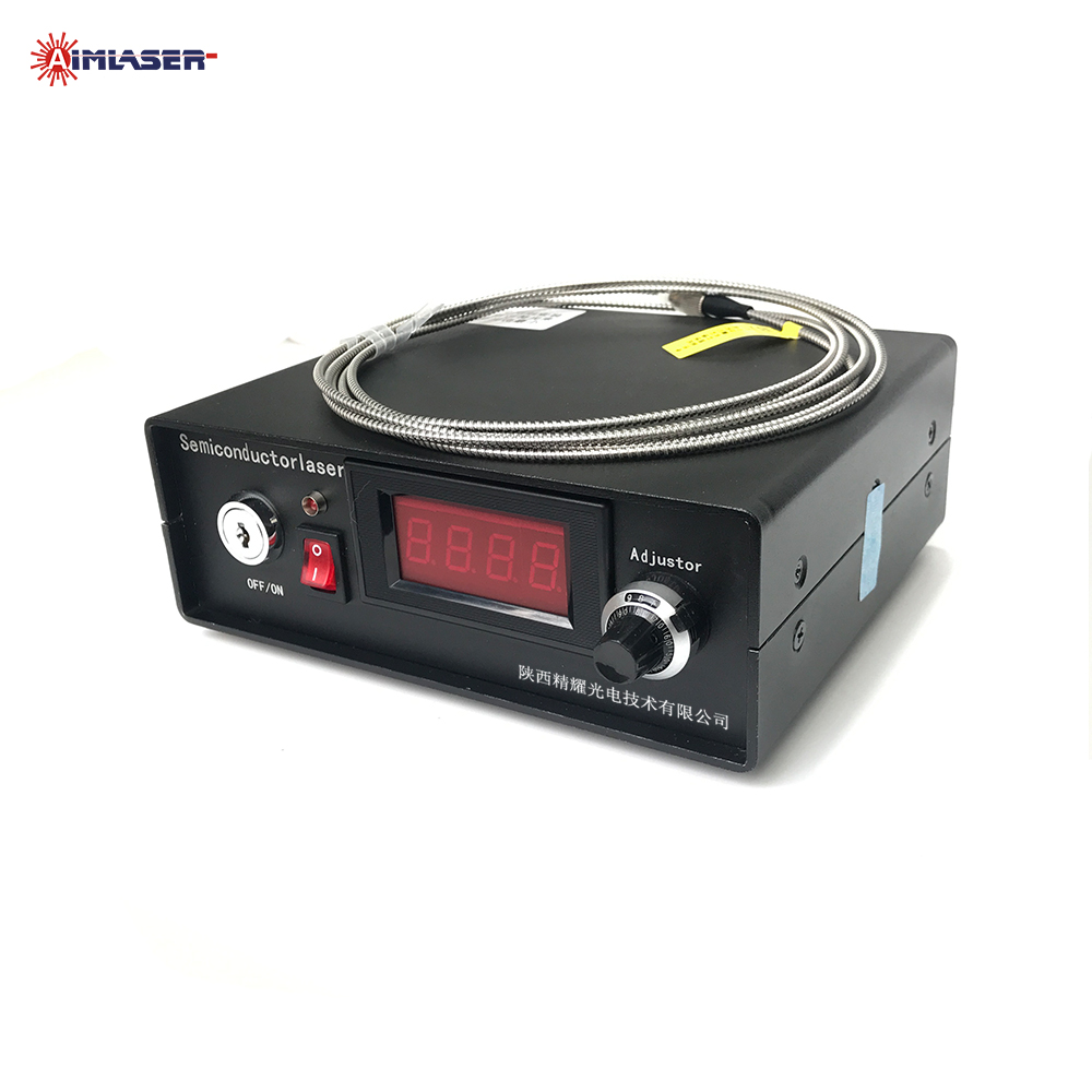 635nm 1.35mW Fiber Coupled Laser System with Power Adjustable Potentiometer 3