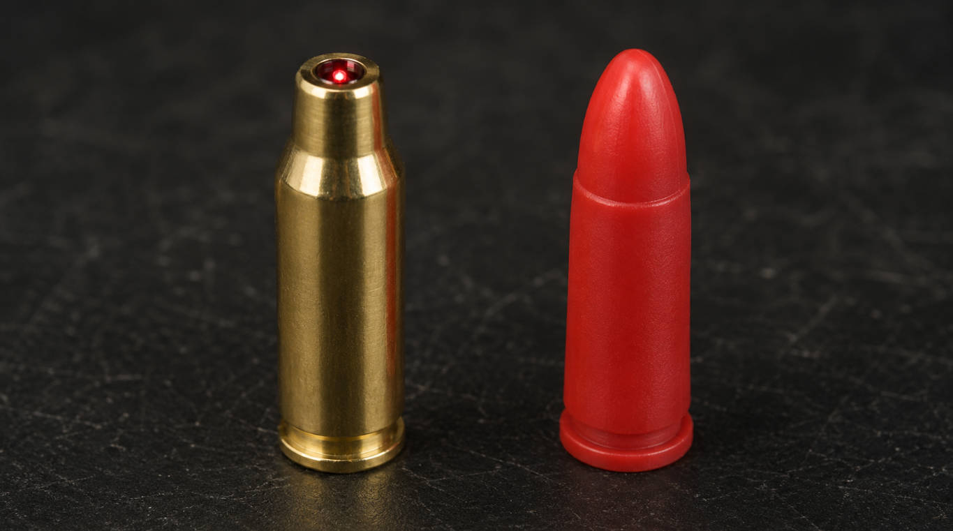 Laser Bullet vs. Dry Fire Bullet: Are They Interchangeable for Home Practice?