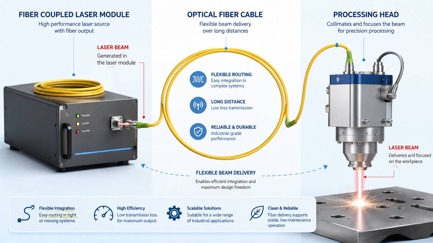 Fiber Coupled Laser Delivery