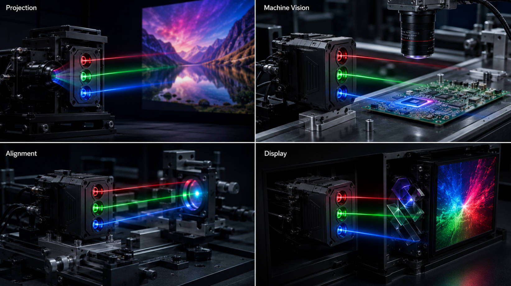 RGB Laser Applications