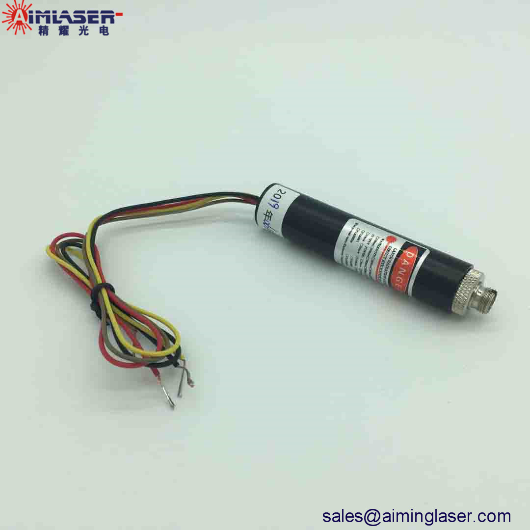 450nm 50mW Single Mode Fiber Coupled Laser Modules-AIMLASER 