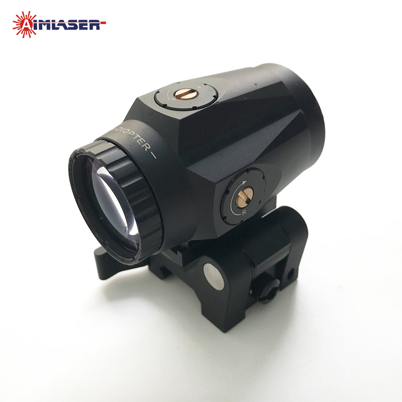 3X Magnifier for Red Dot Sight and Holographic Sight with Quick Release and Flip-to-Side Mount