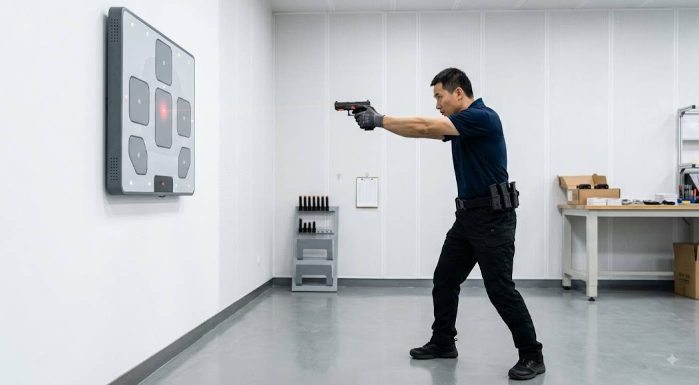 Interactive Laser Target Training