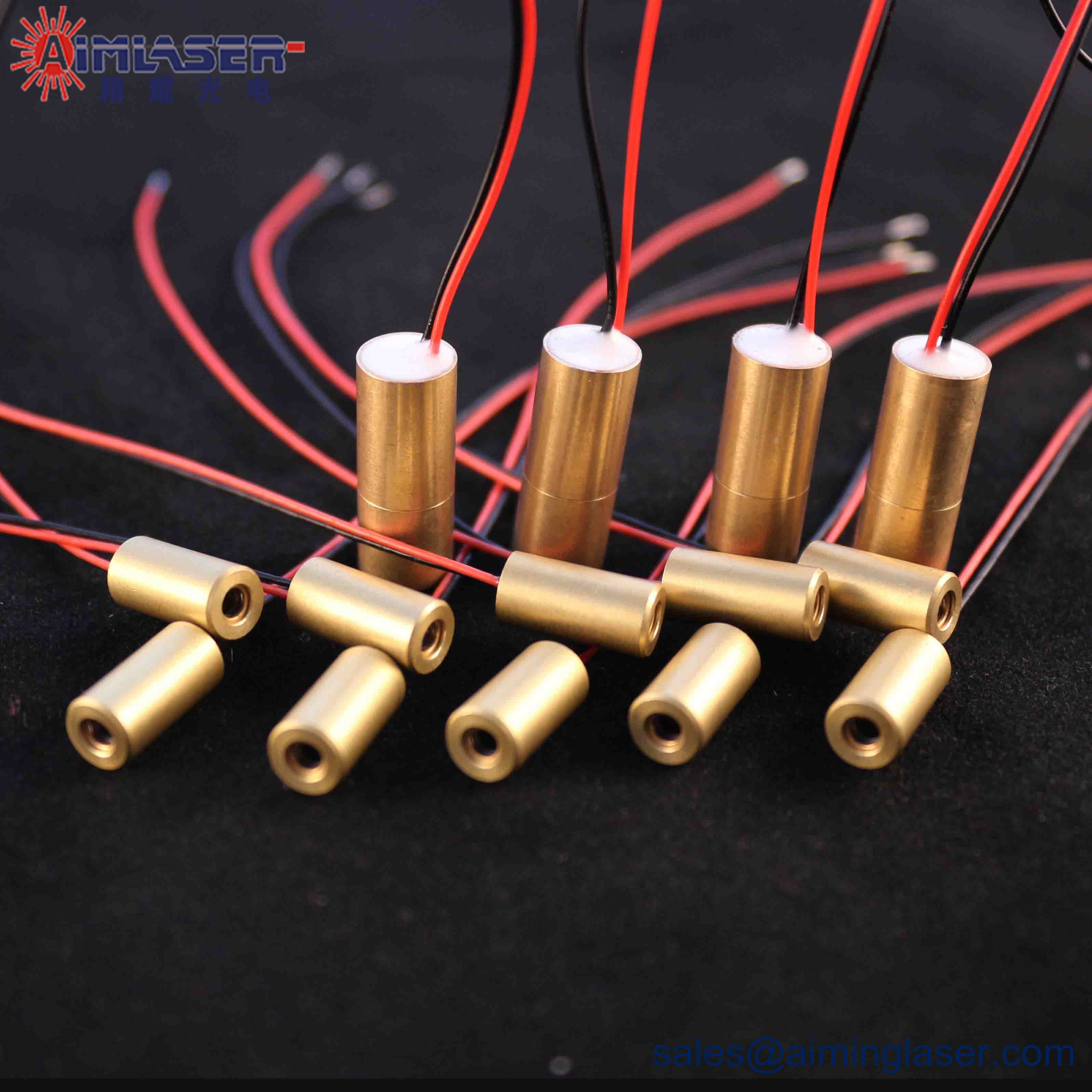 クラス 3a レーザー ダイオード モジュール 5mW 635nm-AIMLASER