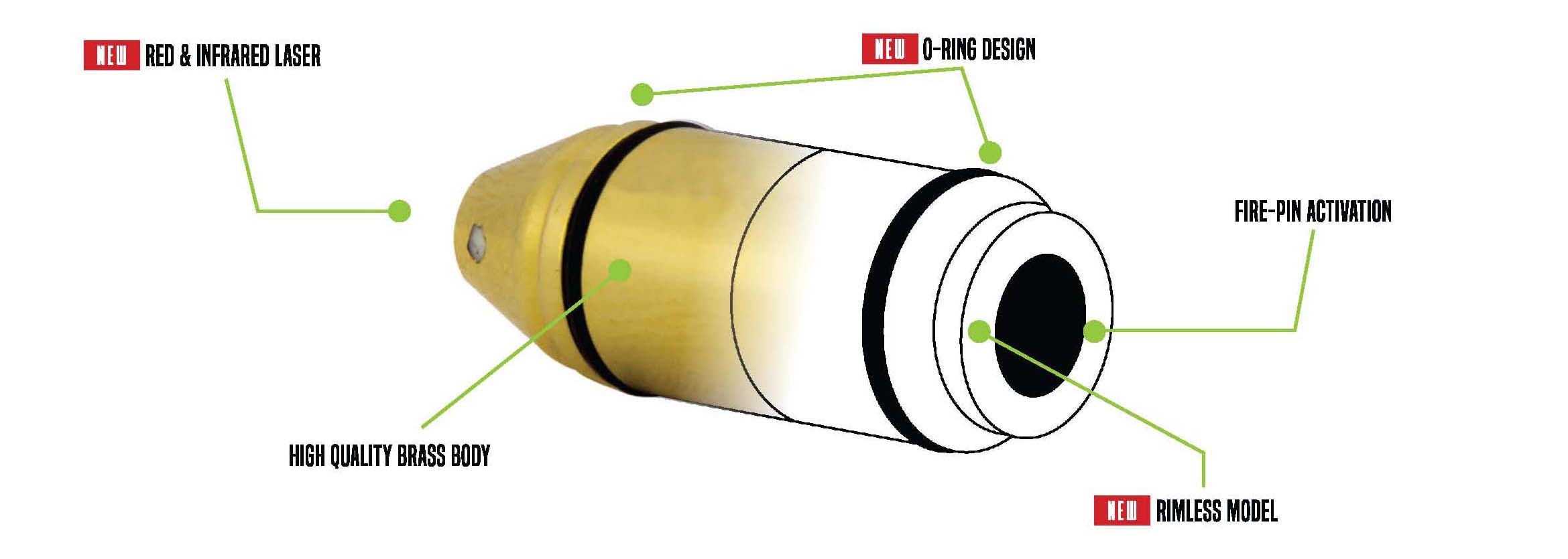 Laser-Training-Bullet