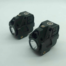 Picatinny Rail Compact Red Laser Dot Sight with Flashlight Combo