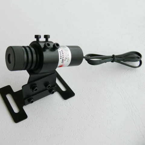 Mountable Red Laser Line Projector 635nm 20mW for Stone Cloth Marble Glass Cutting Laser Line Marking