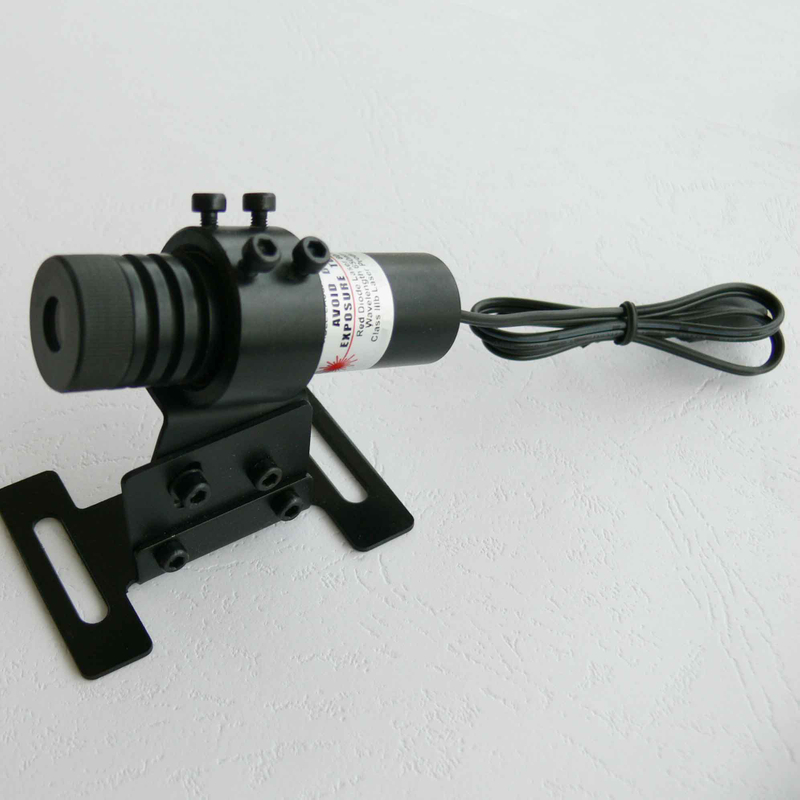 Mountable Red Laser Line Projector 635nm 20mW for Stone Cloth Marble Glass Cutting Laser Line Marking