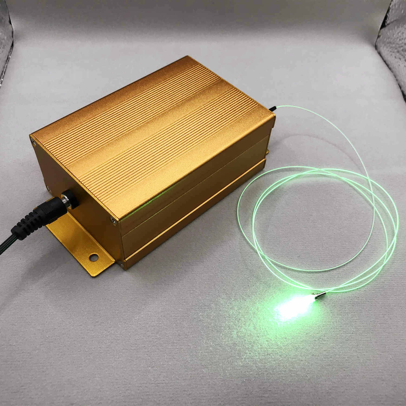 RGB Fiber Coupled Laser Module 60mW 12V Bluetooth Control FC Connector for Corning Fibrance Light-Diffusing Fiber