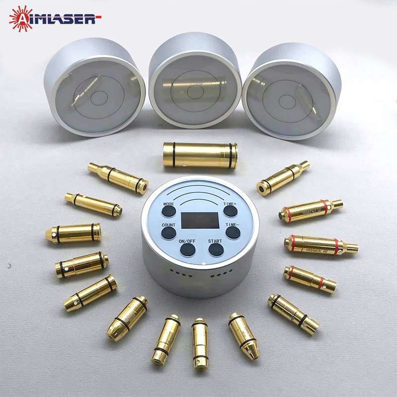 Dry Fire Laser Training Cartridge and Target System for Firearms and Tactical Practice