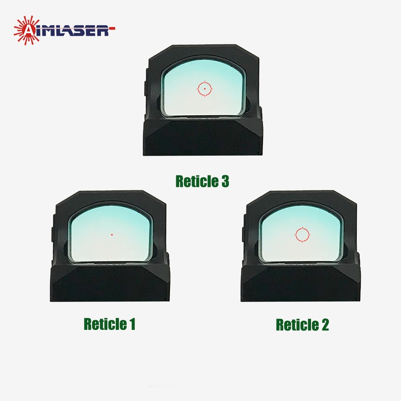 Reflex Red Dot Sight for Pistols Waterproof & Shockproof Durable Handguns Optics