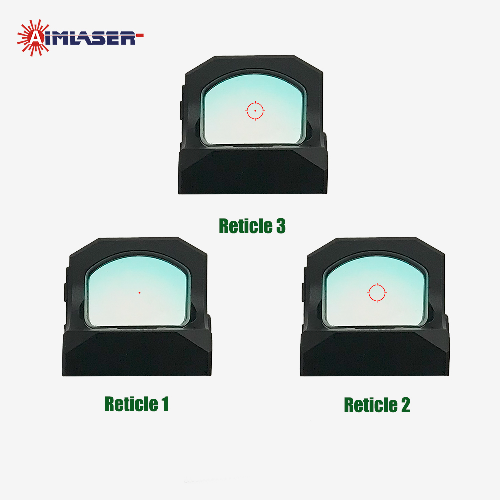 Reflex Red Dot Sight for Pistols Waterproof & Shockproof Durable Handguns Optics