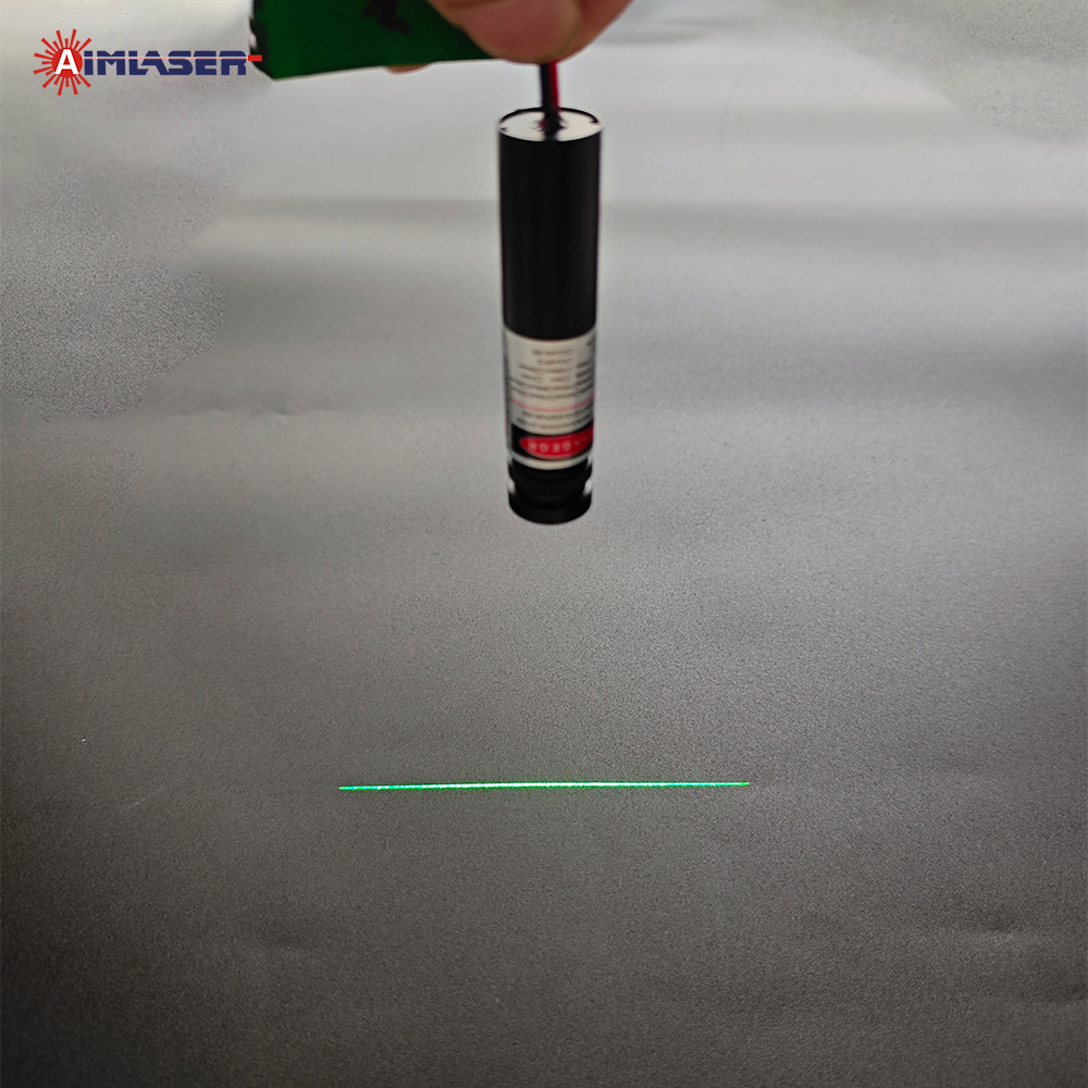 520nm 50mW 20um@100mm~150mm Uniform Line Laser 4