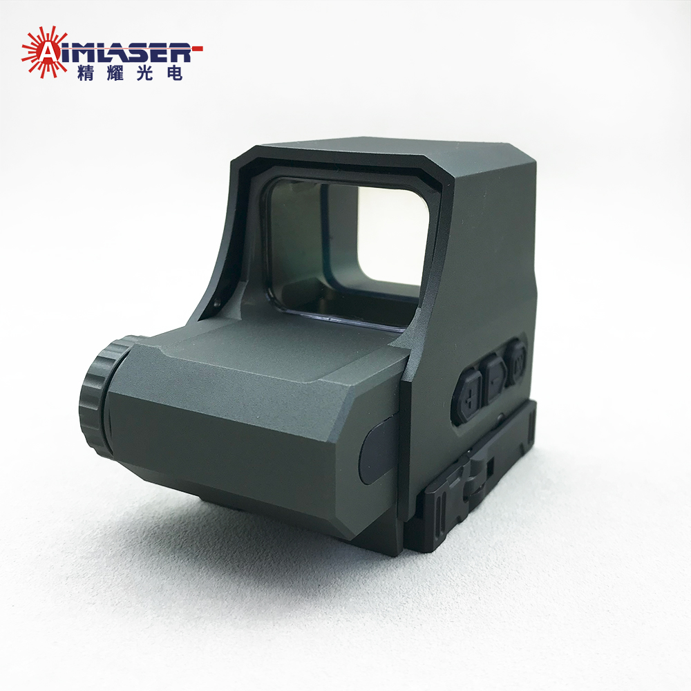 AM-H2S Holographic Weapon Sight Night Vision Compatible Side Buttons 1200G Shockproof IP68 Waterproof