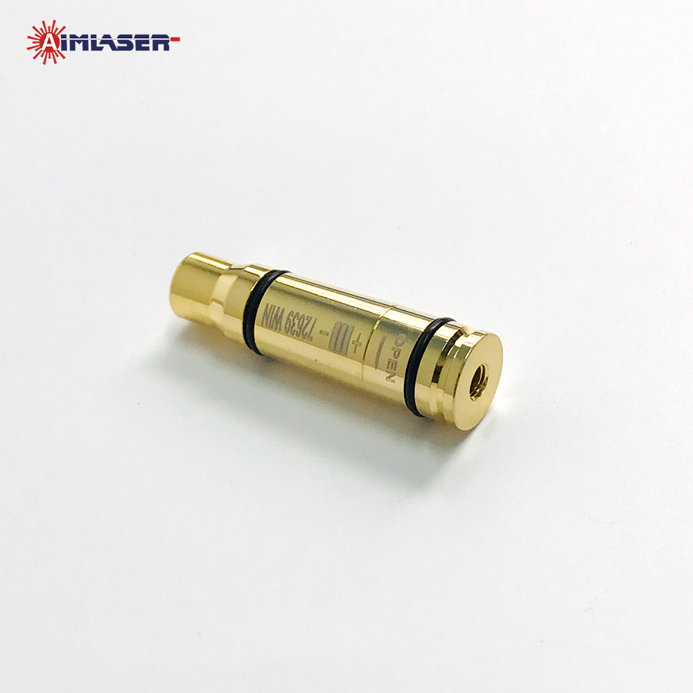 7.62x39mm Laser Bore Sighter for AK-47/AKM Rifle Optics & Iron Sights Precision Zeroing